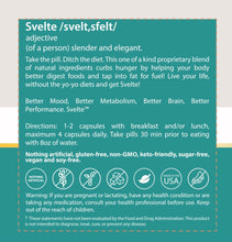 Load image into Gallery viewer, Svelte ™️ Ditch the diet. Take the pill!
